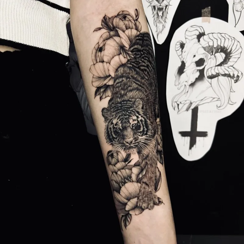 (인천타투/구월동타투)호랑이타투