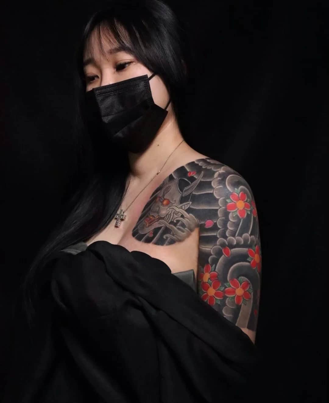 여자 가슴반팔(한야/사쿠라후부키)