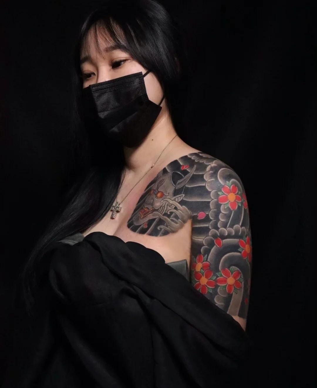 여자 가슴반팔(한야/사쿠라후부키)