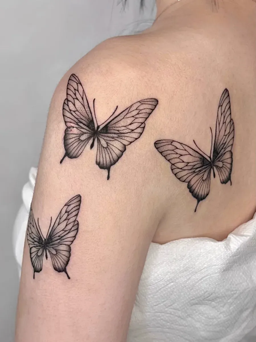 감성타투 나비타투 - 1