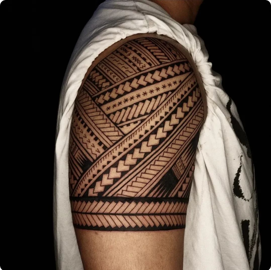 폴리네시안타투 서면타투