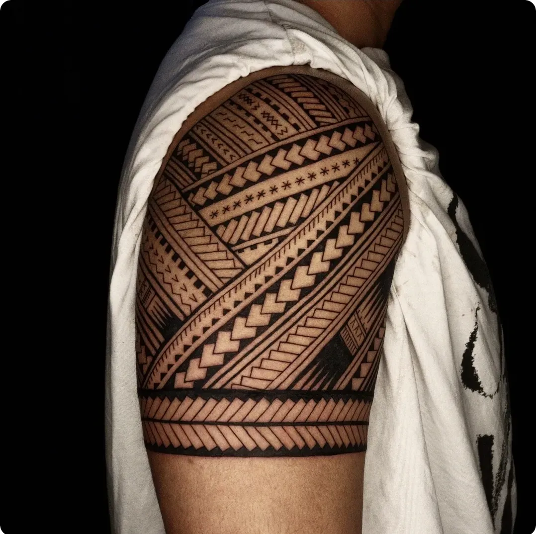 폴리네시안타투 서면타투