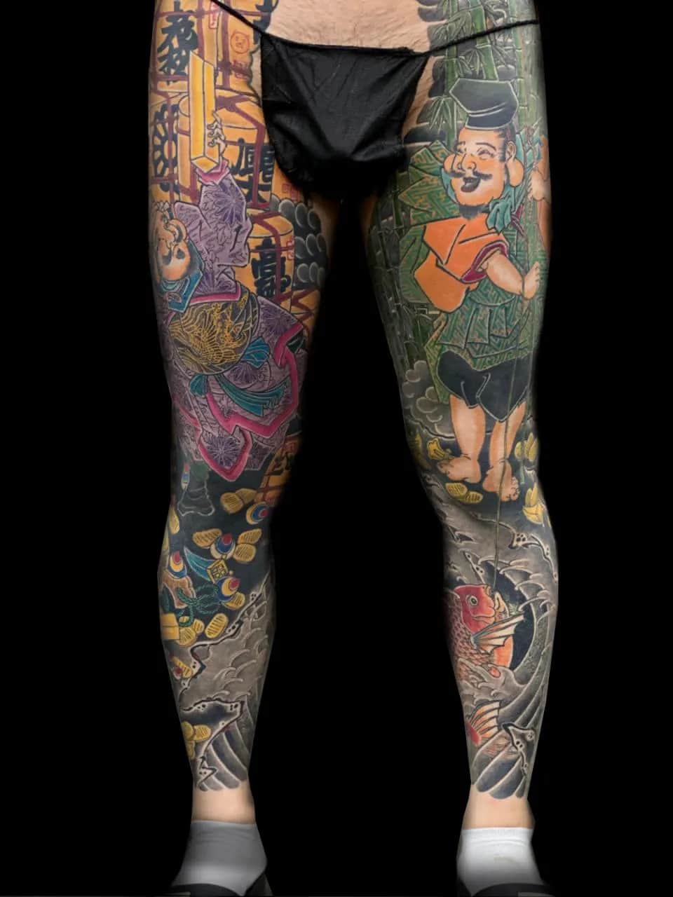 노잔디 타투 - 긴다리 이레즈미