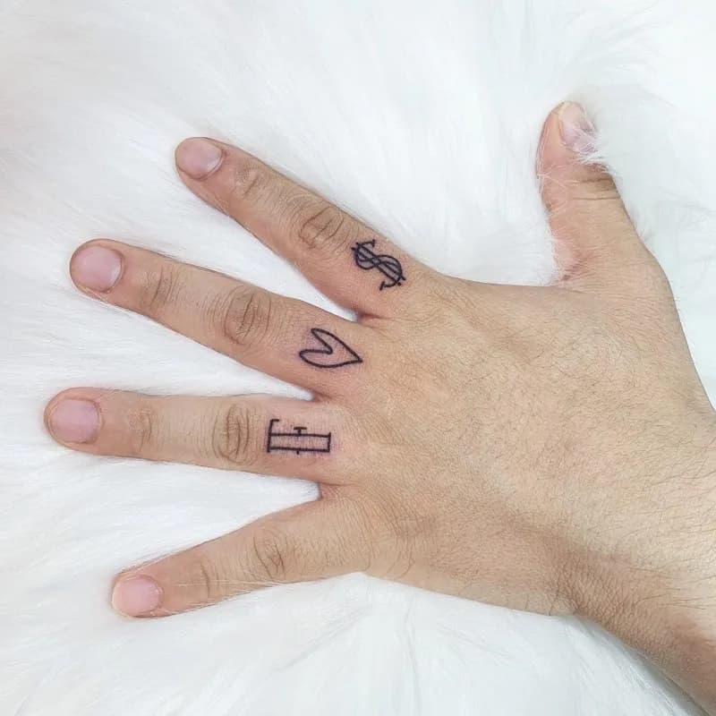 손가락 미니타투