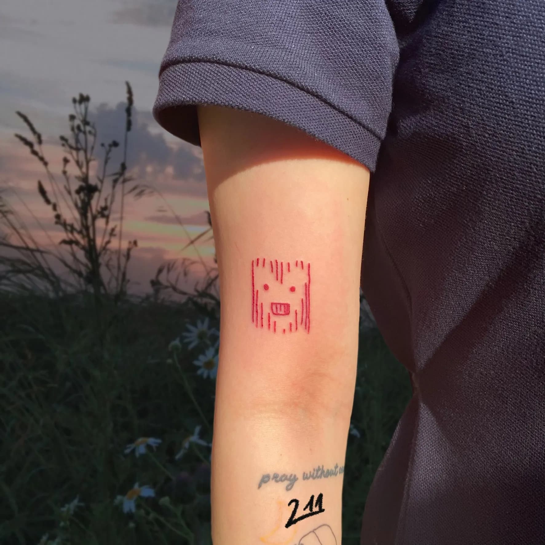 미니 하트 타투 - 1