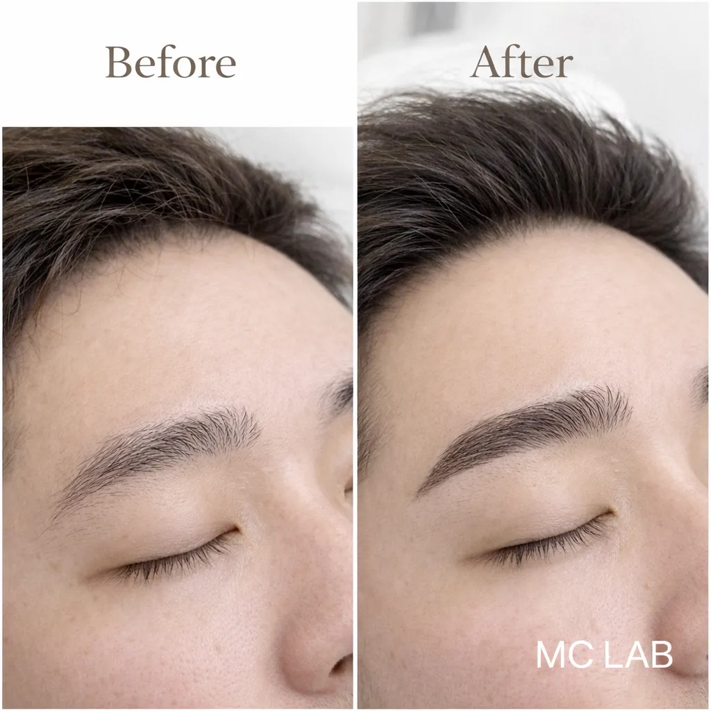 남자눈썹전문 섀도우눈썹