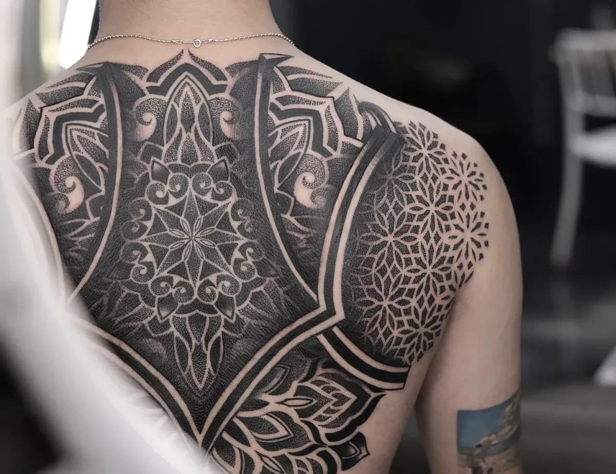 만다라 패턴 등판