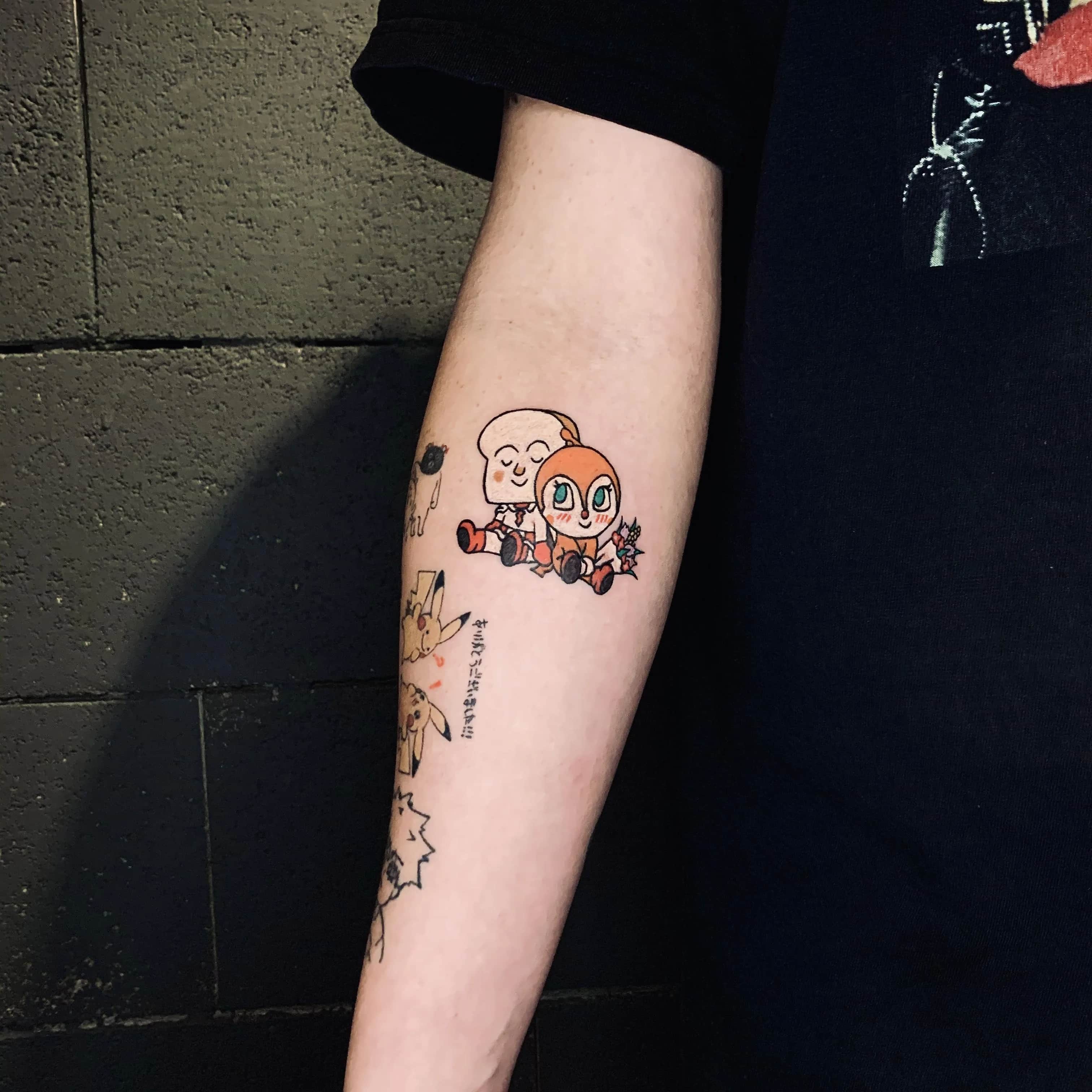 (인천타투/구월동타투) 식빵맨과 짤랑이