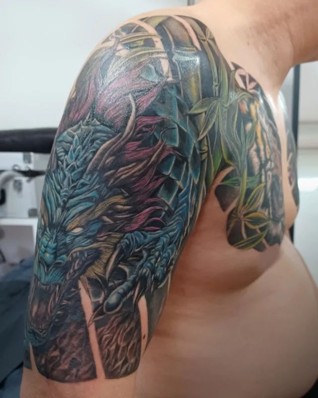 용호상박 가슴반팔 컬러이레즈미