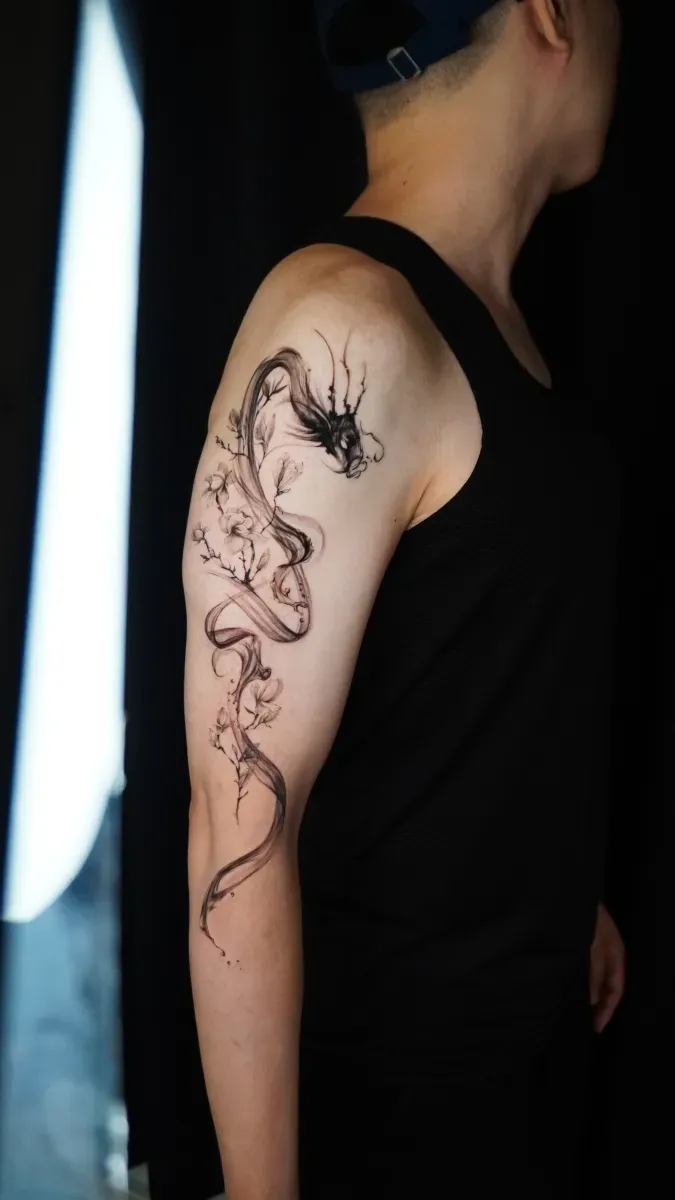 연기,용