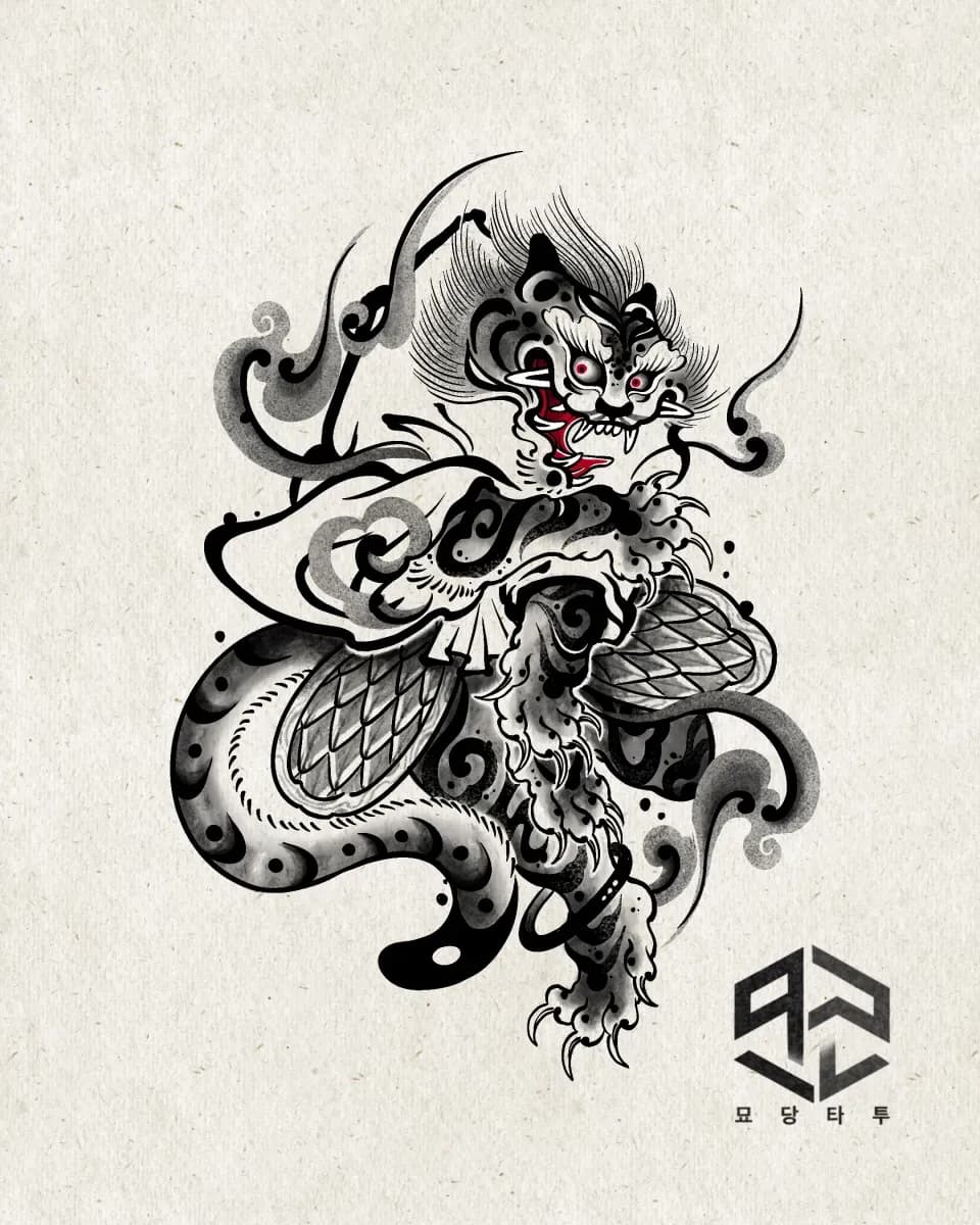 검은 호랑이 무사 - 1