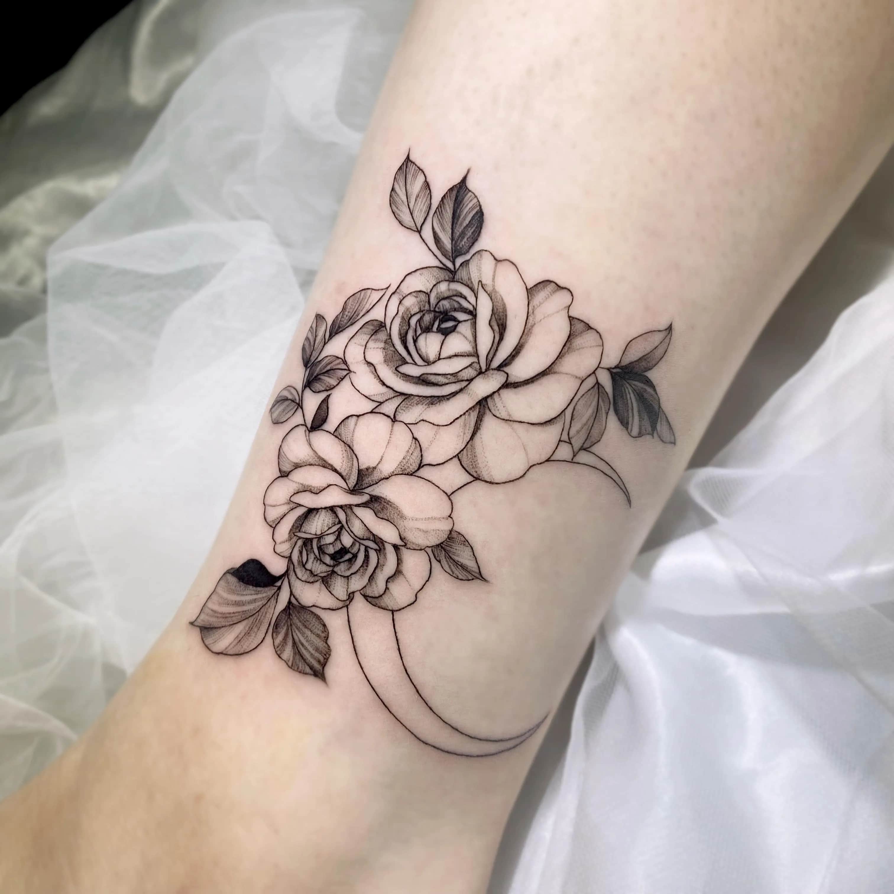 부산타투 서면타투 꽃타투 감성타투