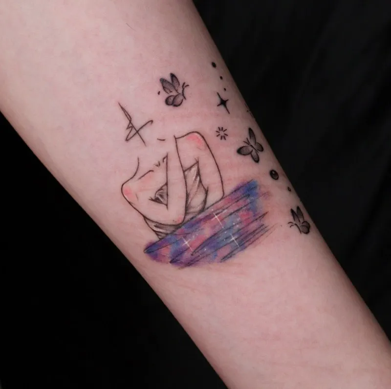 터치업타투 서면타투 전포타투 우주타투