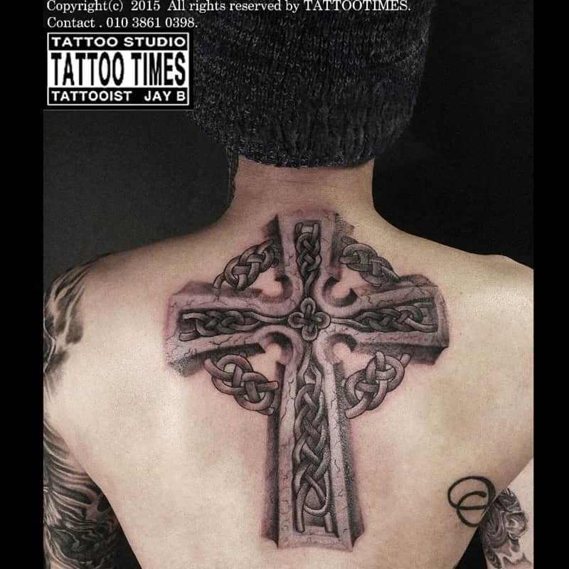 십자가 블랙엔그레이