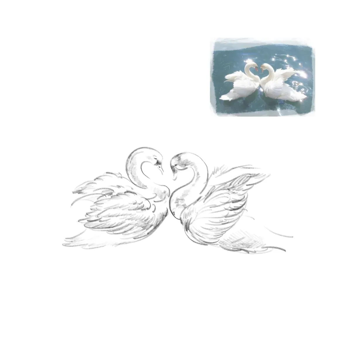 날개 리본 새 천사