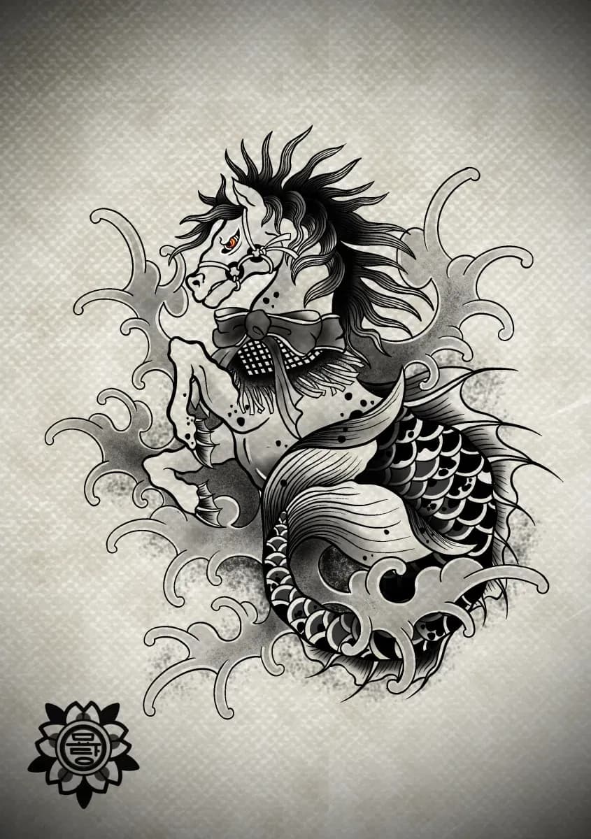 묘당타투 말 - 1