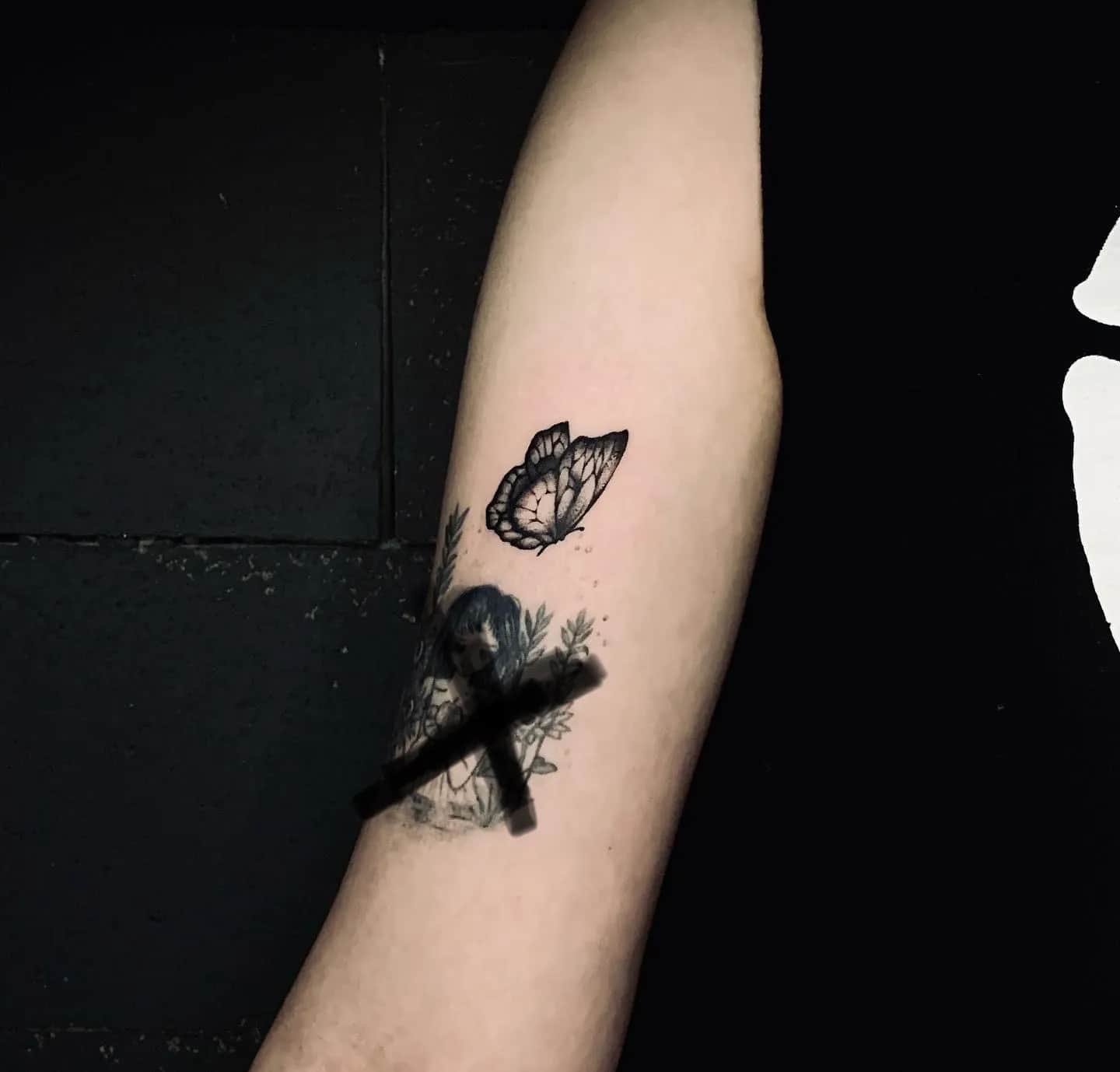 (인천타투/구월동타투) 나비타투