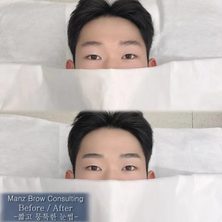 남자눈썹