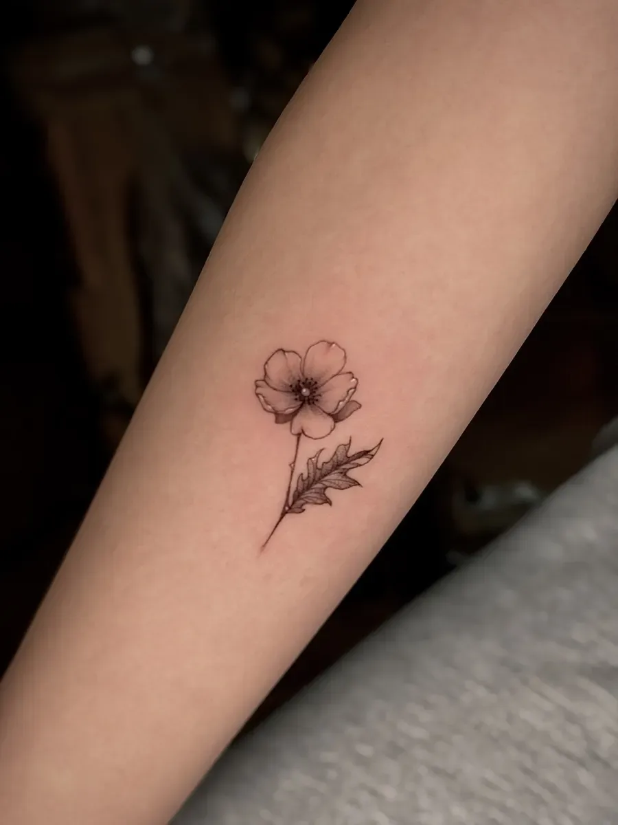 틴생화 미니타투 - 1