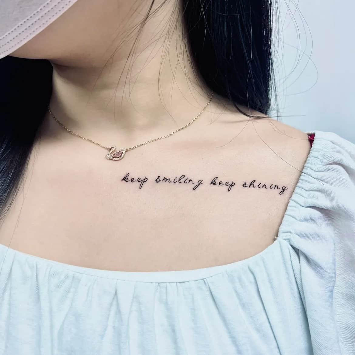 쇄골 레터링 ✏️