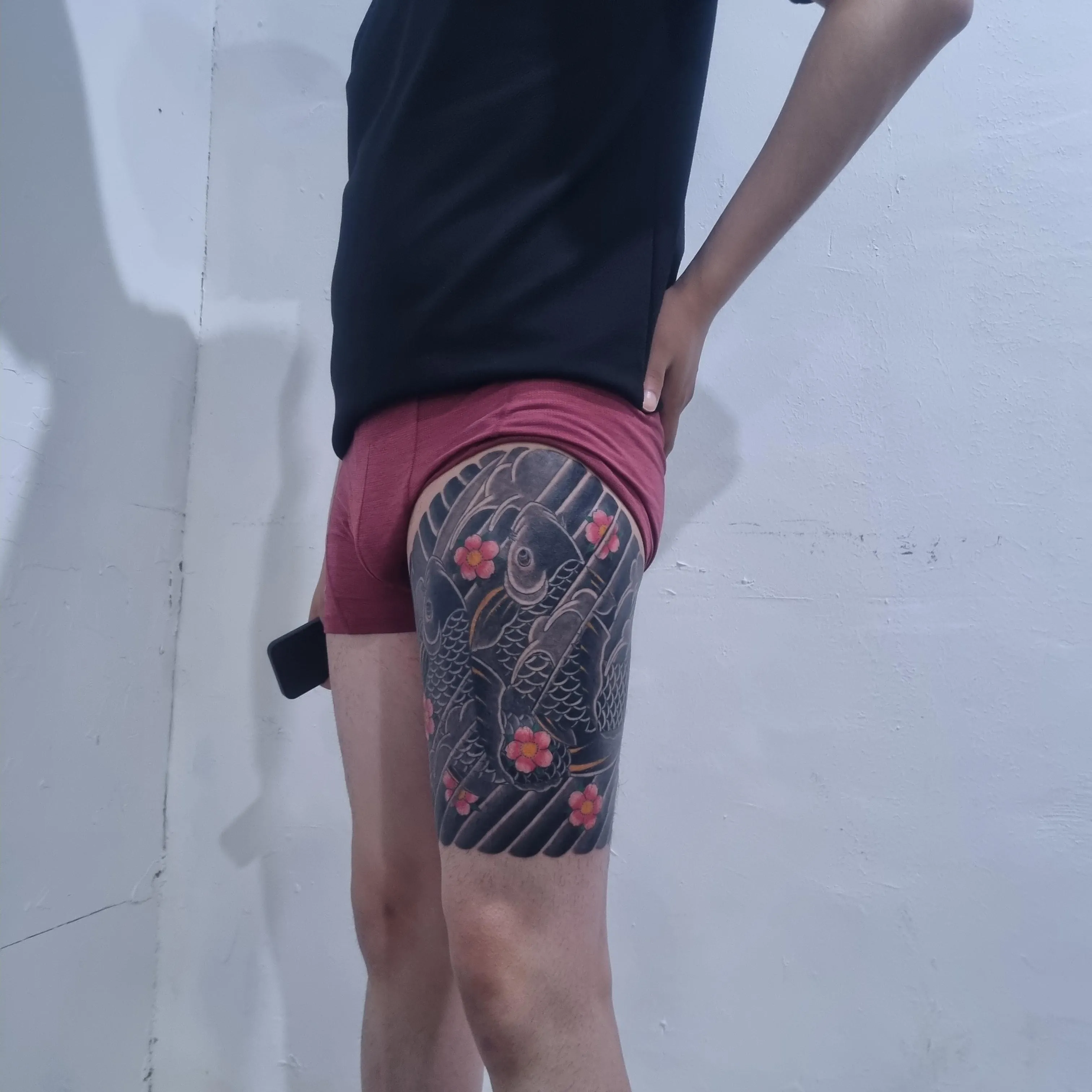 이레즈미 반바지타투
