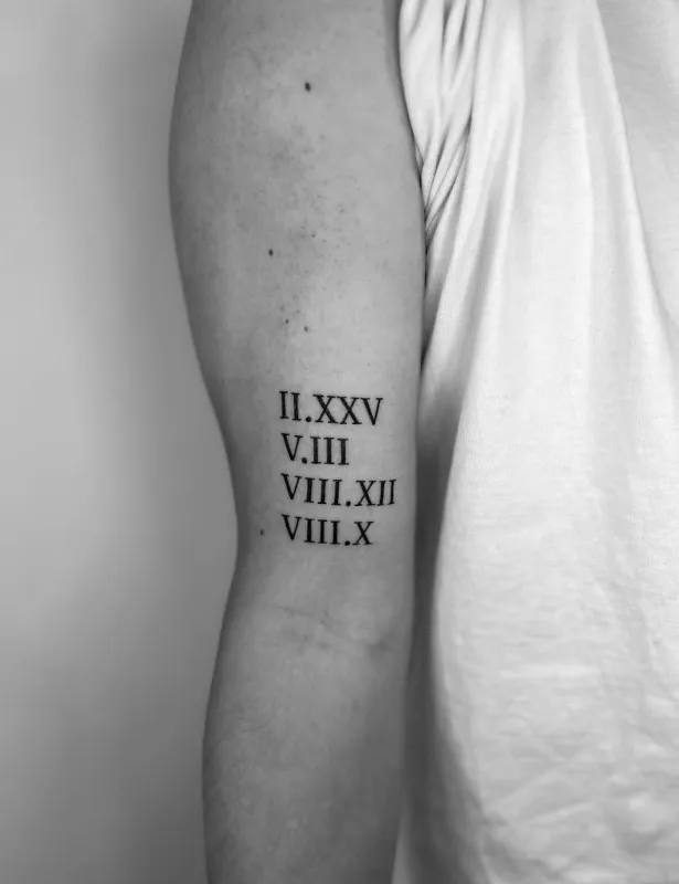 로마숫자생년월일