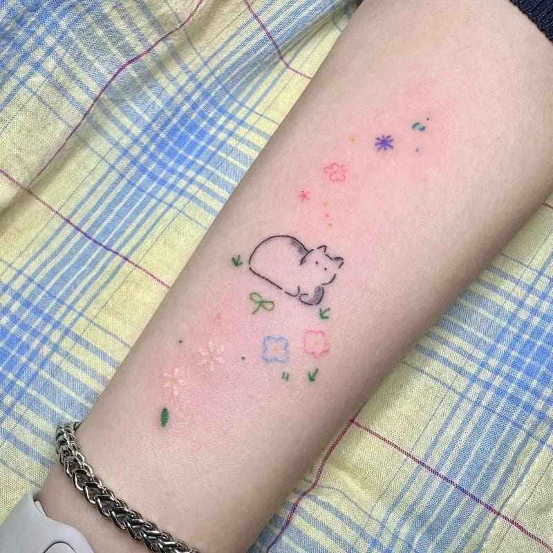 ๊ณ ์์ด ๋ฐ์ง์ด ๊ฝ ๋๋น ํํฌ