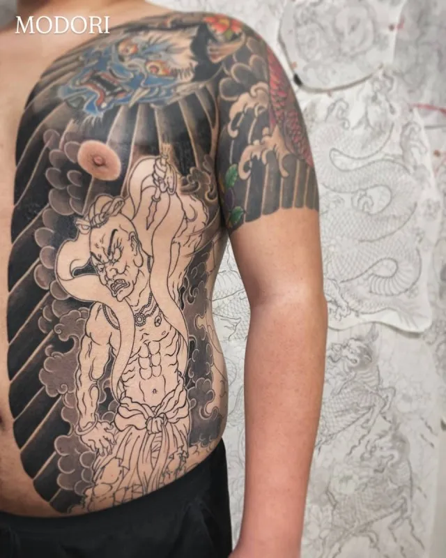 대구)무네와리 금강역사 작업(완성가격)