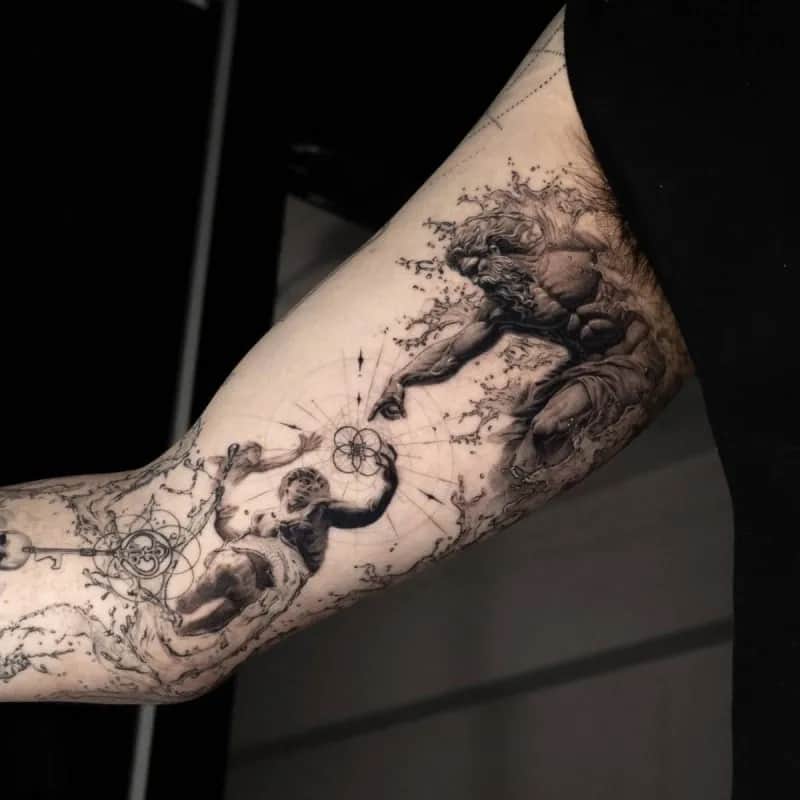 ⚡️기하학타투