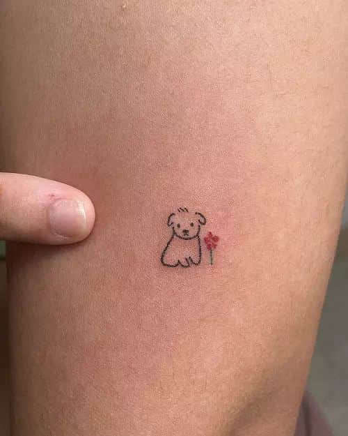 잊히지 않도록 피부 위에 남기는 펫타투