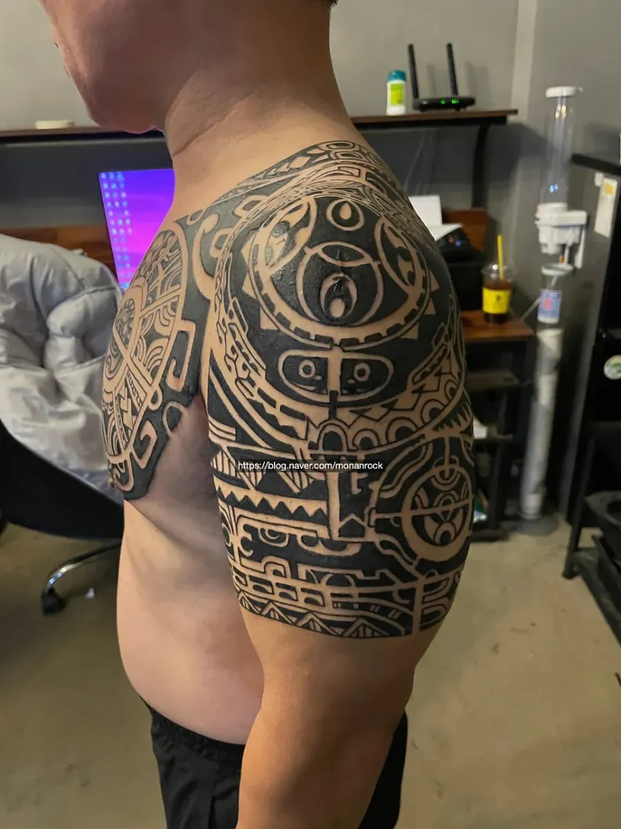 강인한 전통과 남성미의 상징, 마오리 타투/ 수유타투