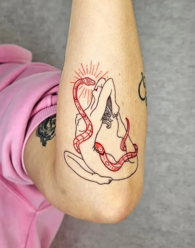 요가 하시는 분에게 딱인 타투