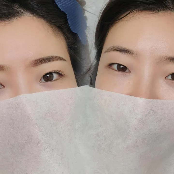 그라데이션 눈썹