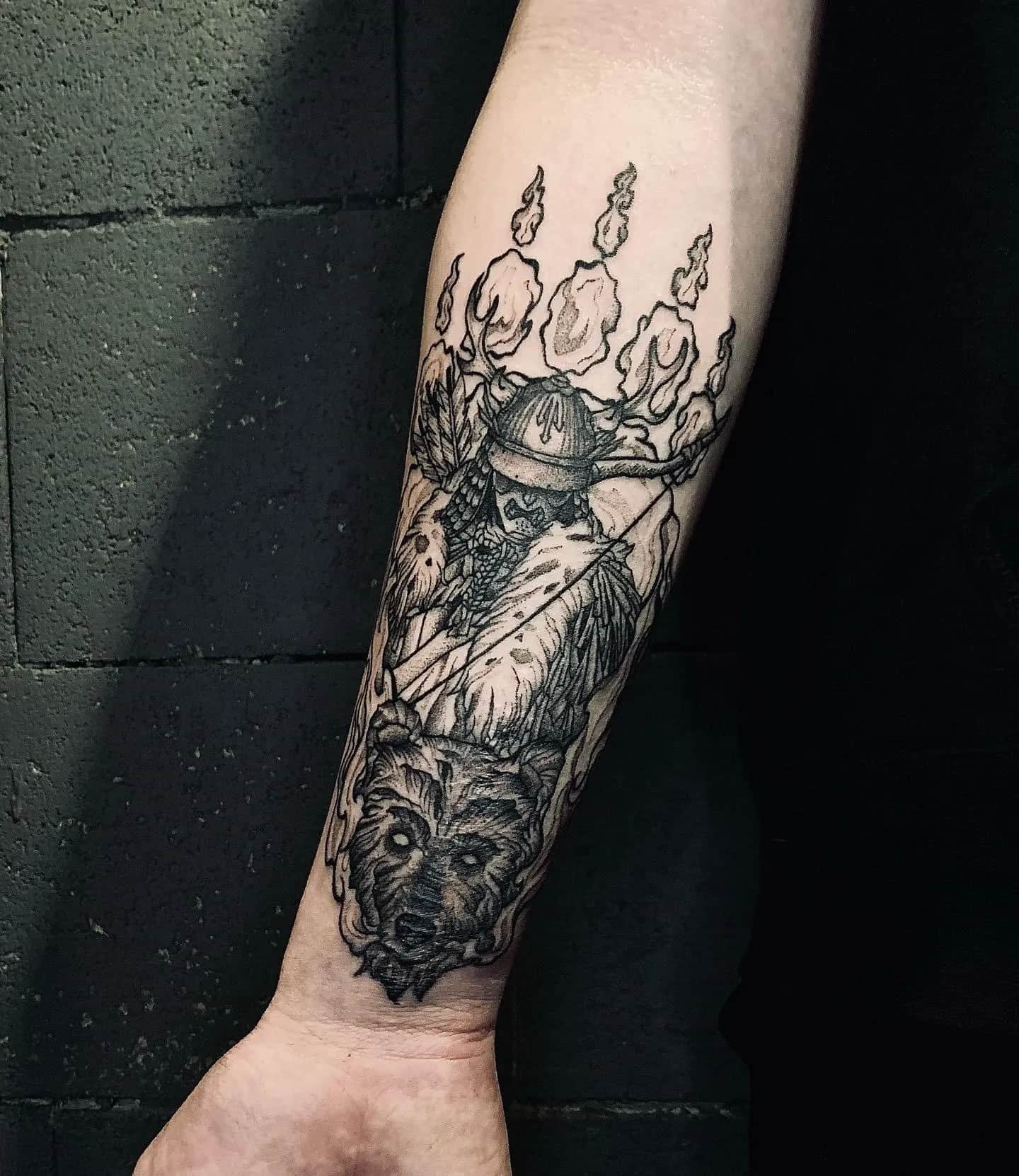 (인천 구월동타투)흉터 커버업 타투