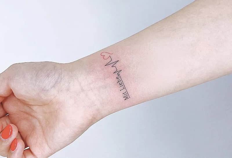 인천타투 주안타투 심박수타투 하트타투 기증타투