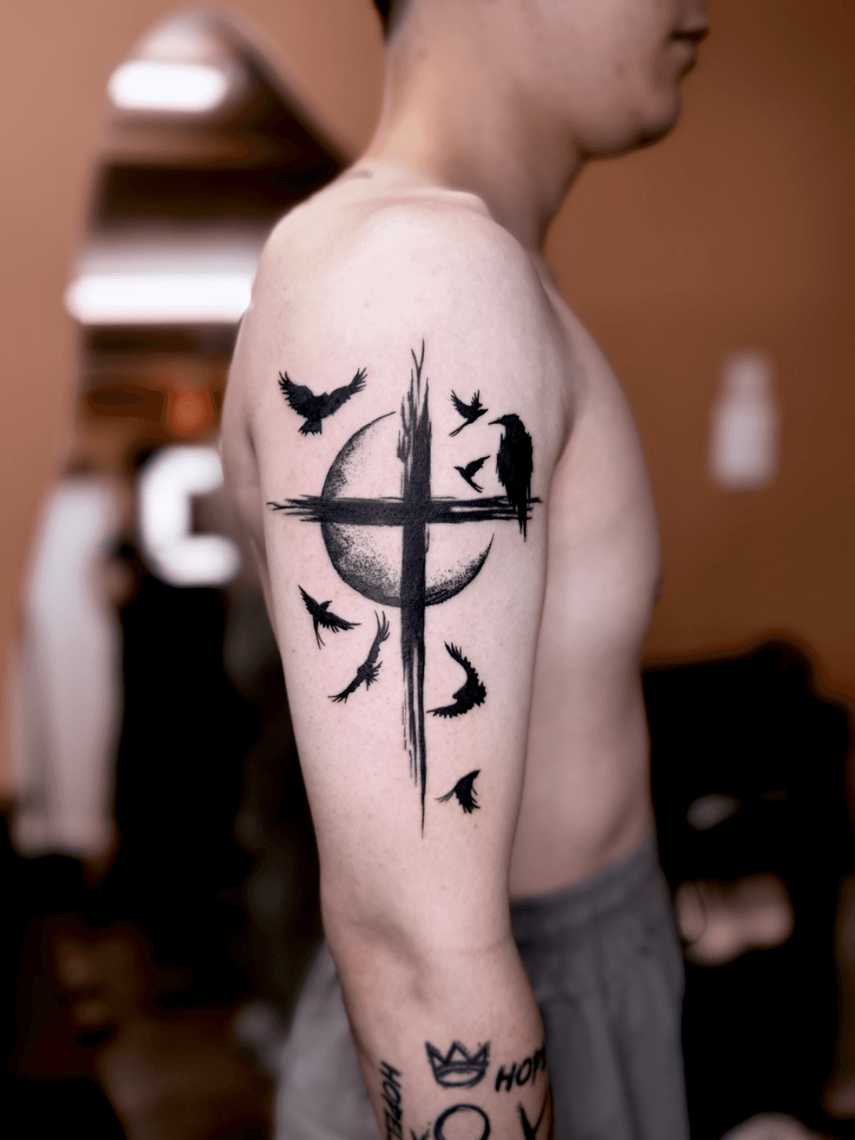 다크십자가&까마귀