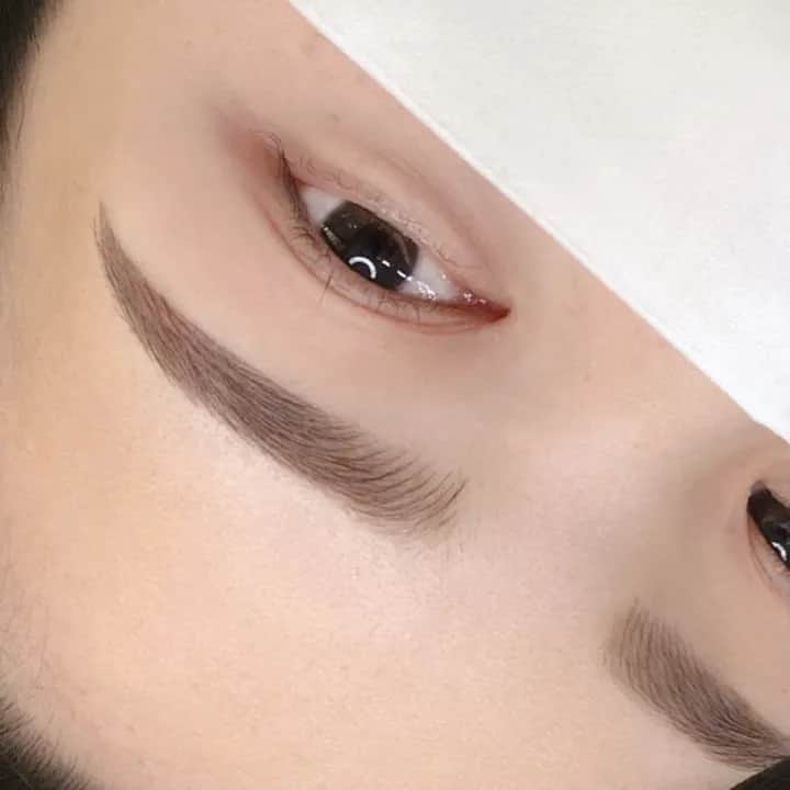 잔흔 커버 눈썹