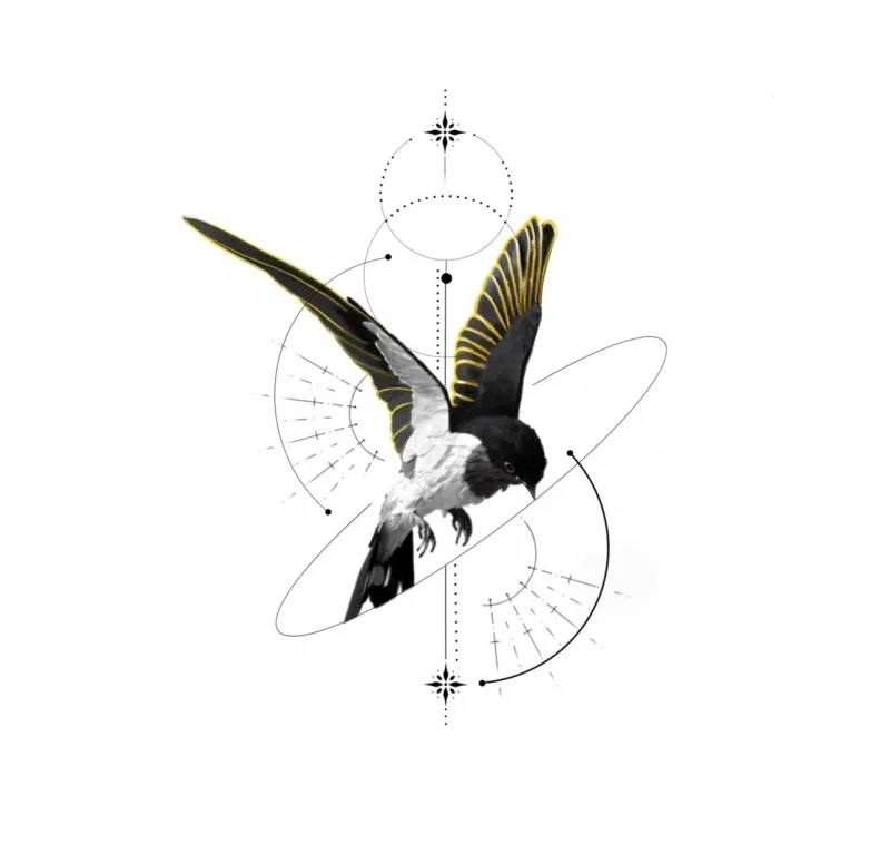 기하학타투 도안