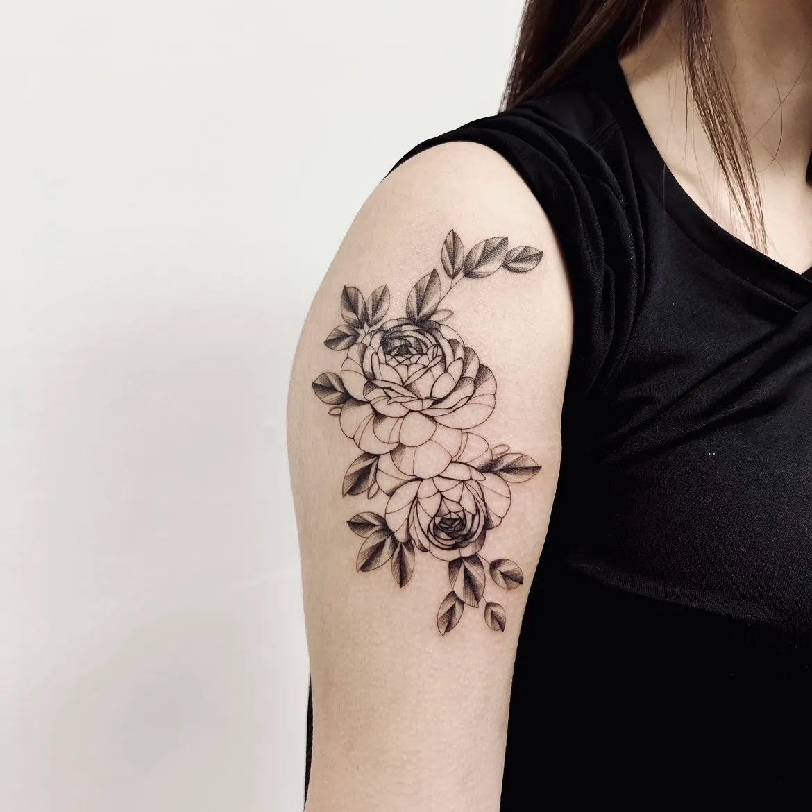 꽃 두송이 🌹