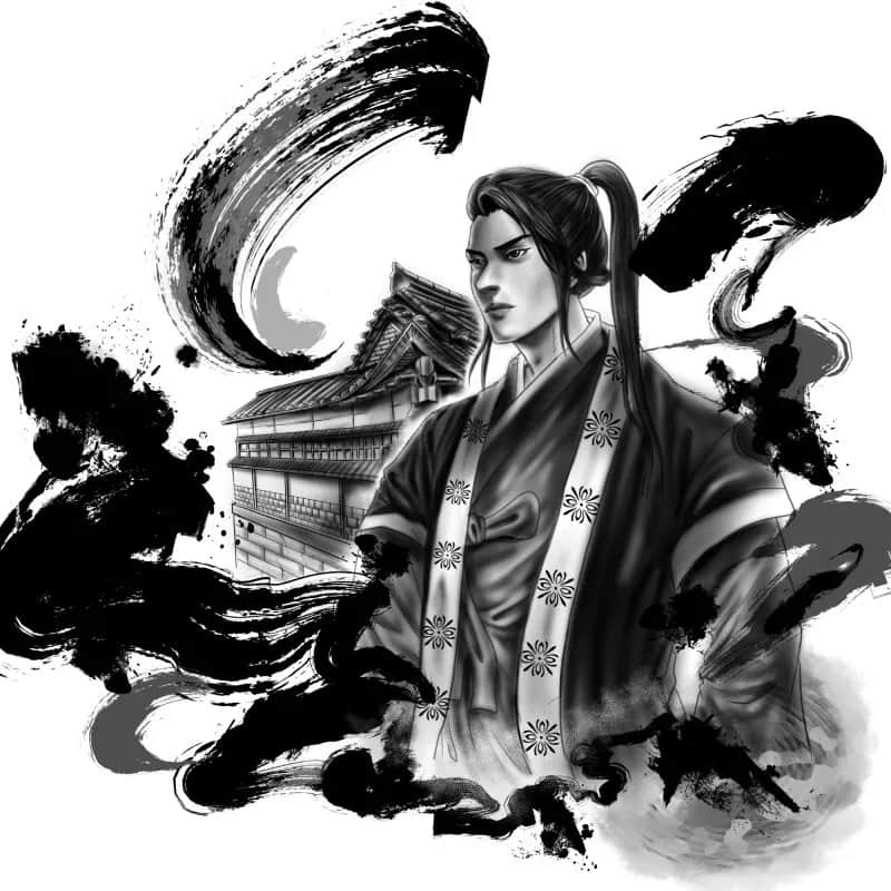 견우와직녀 도안 (가슴부분)