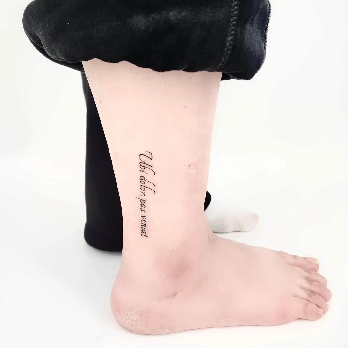 발목레터링