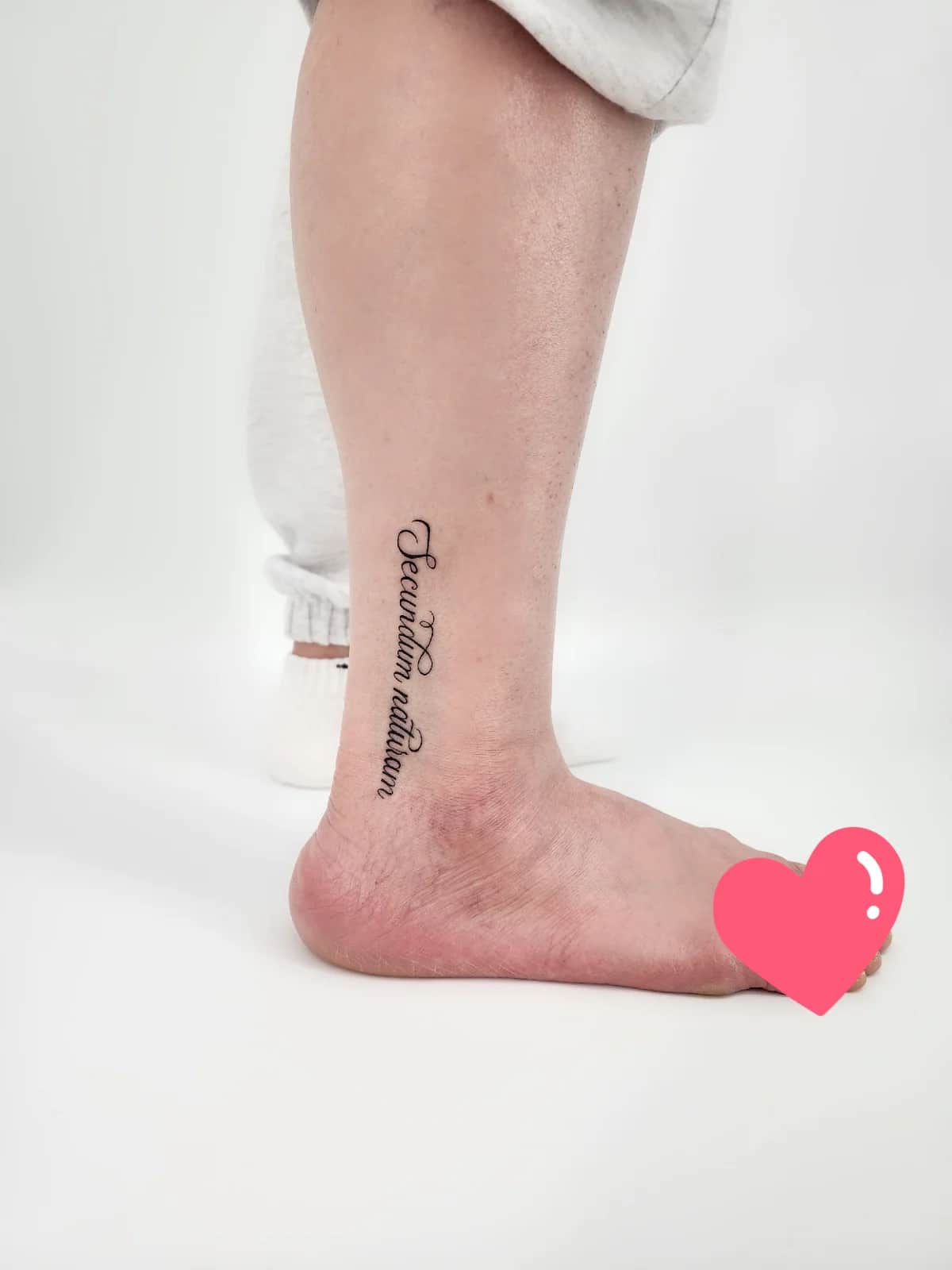 발목레터링