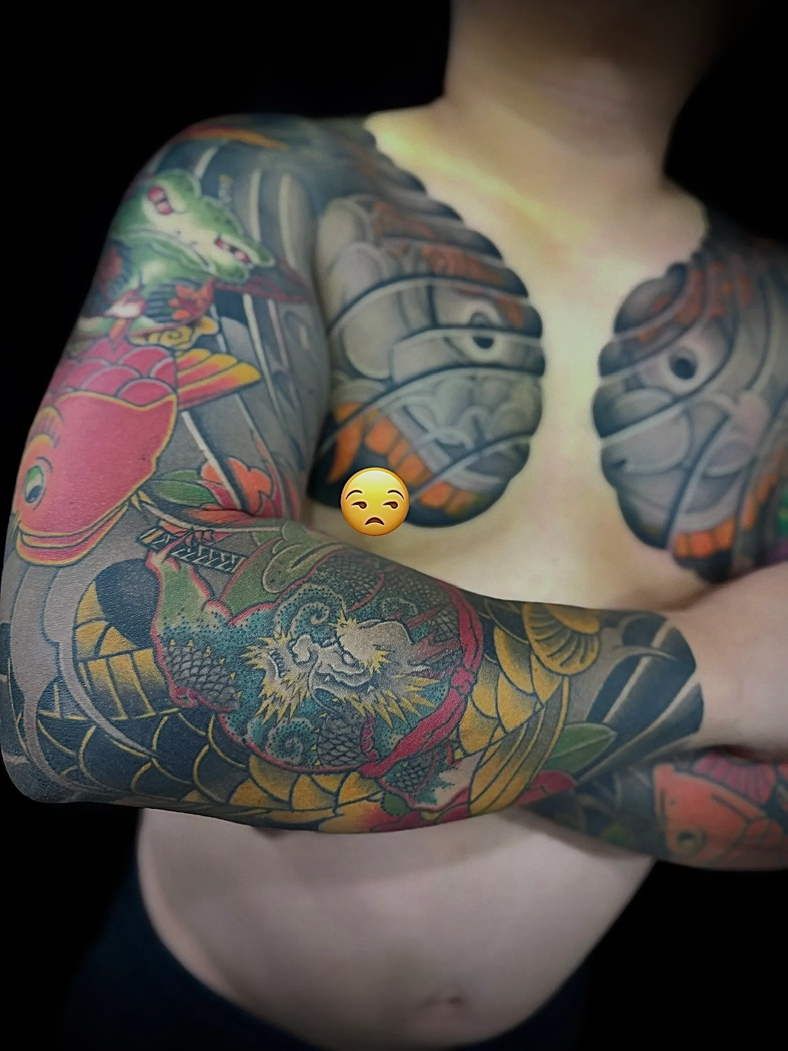 양가슴반팔 이레즈미