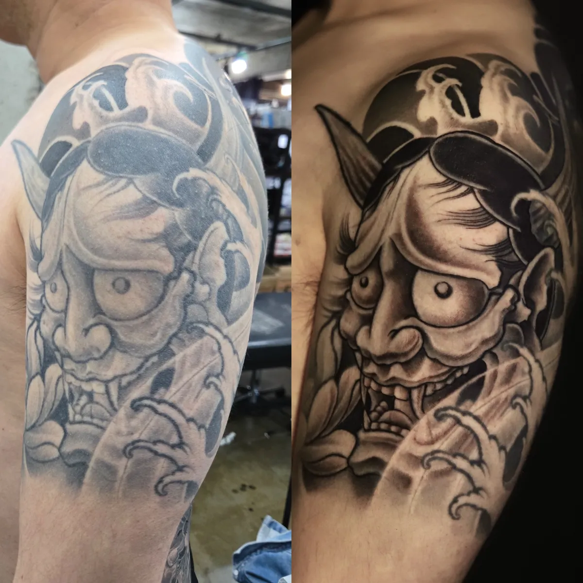 한야 커버 및 터치업 반팔