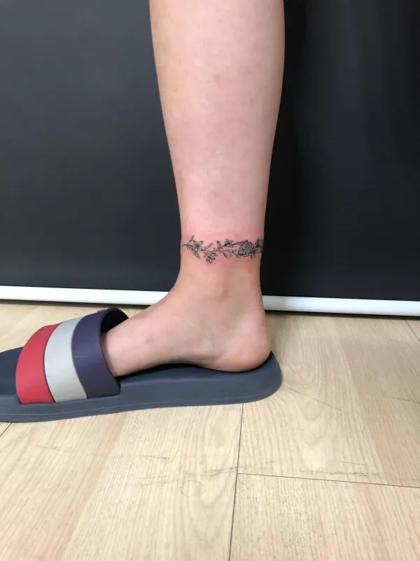 꽃타투