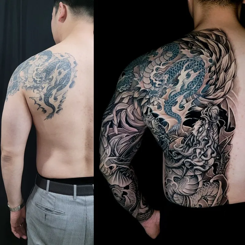 긴팔 등반판 터치업 연장 인천 커버업전문