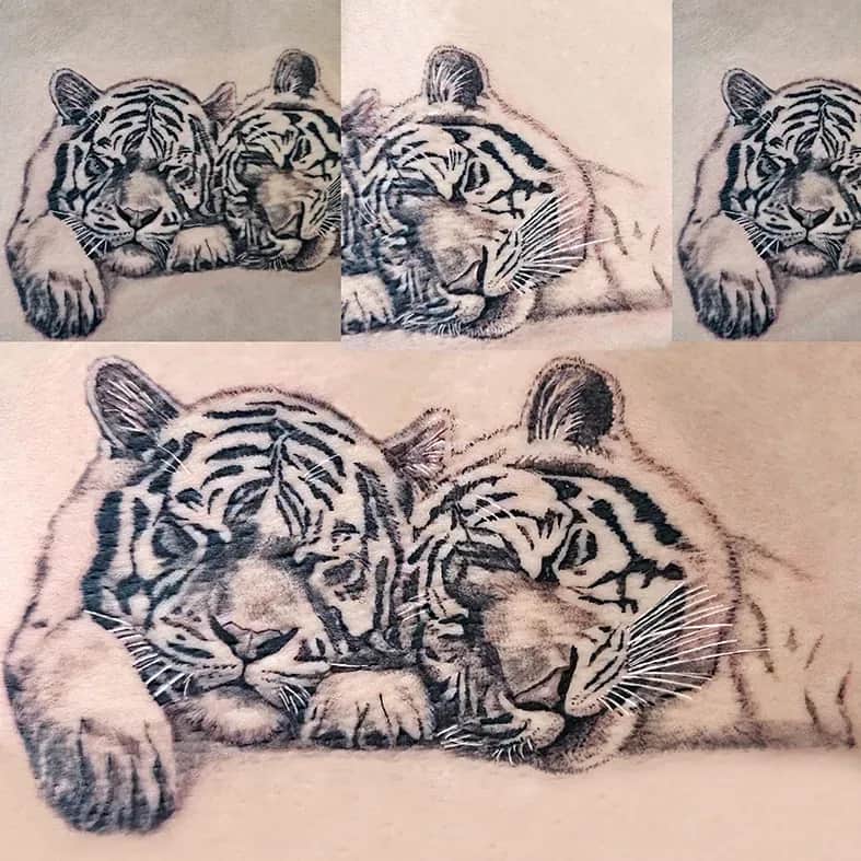 호랑이타투 블랙앤그레이타투 인천타투 부평타투 김포타투 부천타투 최상의 작업을 만들어드립니다