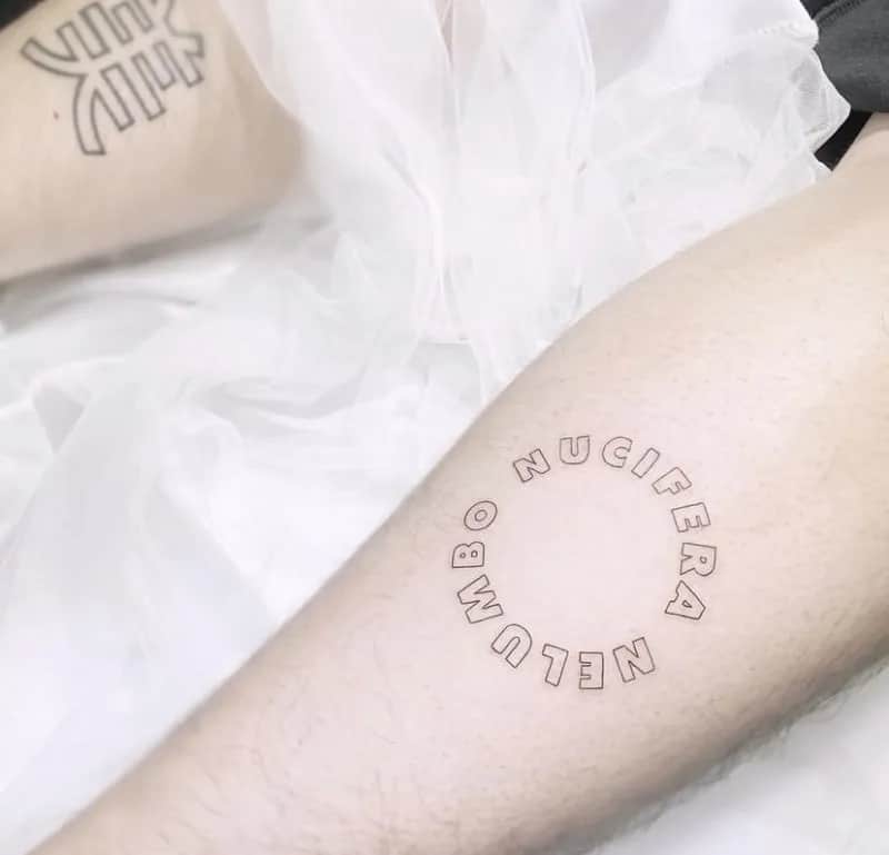 부산타투 서면타투 레터링타투 미니타투