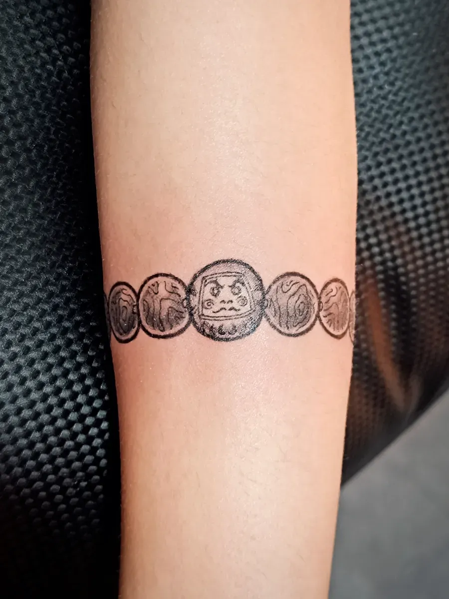 다루마 염주팔찌