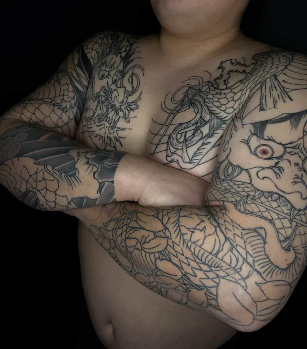 이레즈미 양가슴긴팔 라인